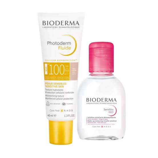 BIODERMA PHOTODERM AR +SENSIBIO H2O 100 OFFERT